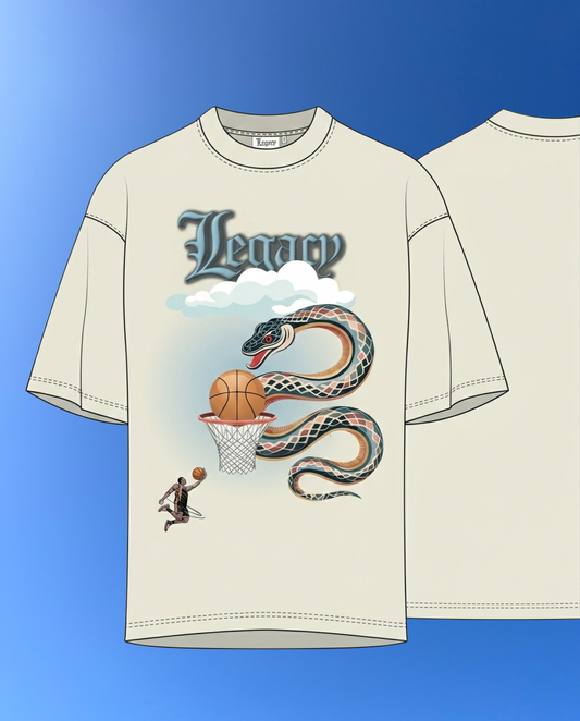 Basketball Legend Memorial T-Shirt White